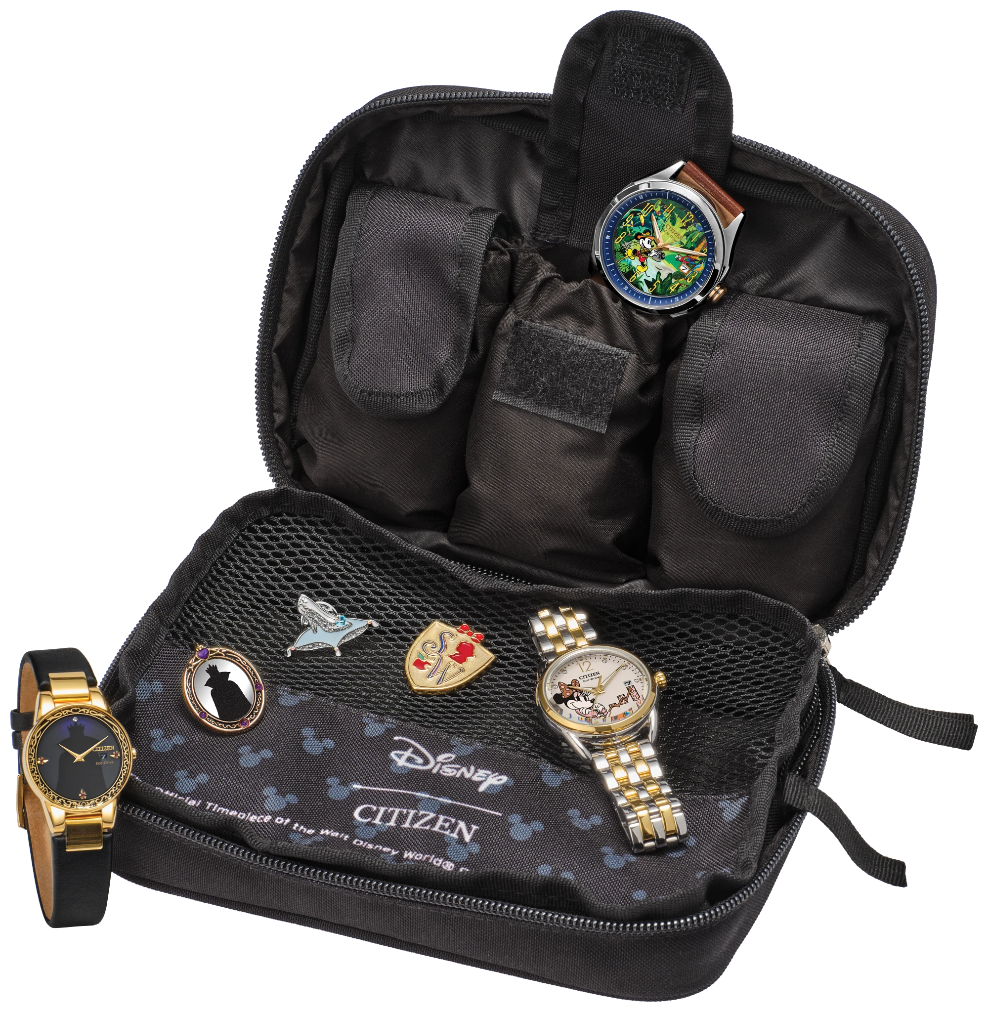 【美品/ケース付】SAVANDER 150cm ＋ BURTON Citizen Disney | Citizen Mickey Mouse City Lights Travel Pouch | CITIZEN